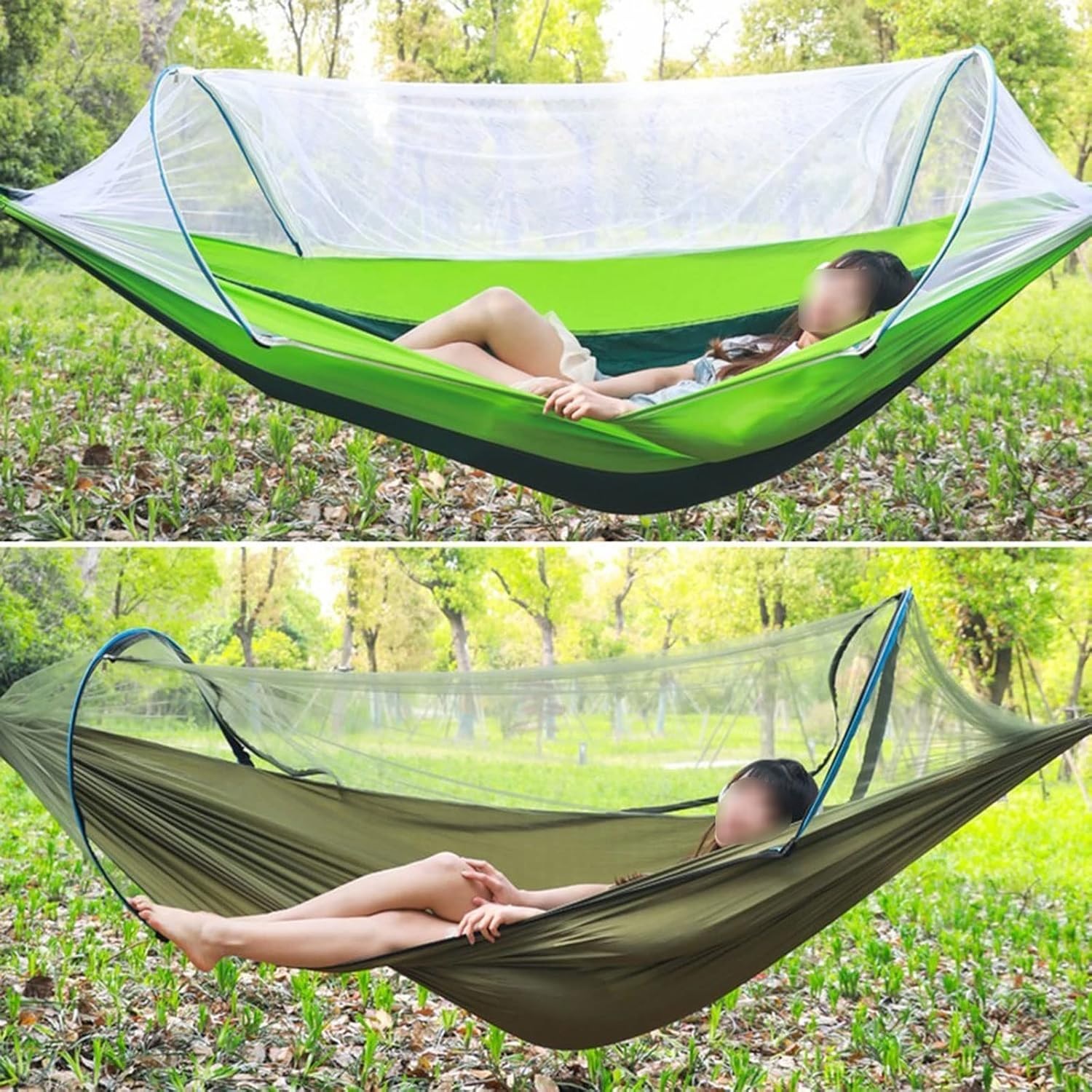 Hamaca Camping Con Mosquitero
